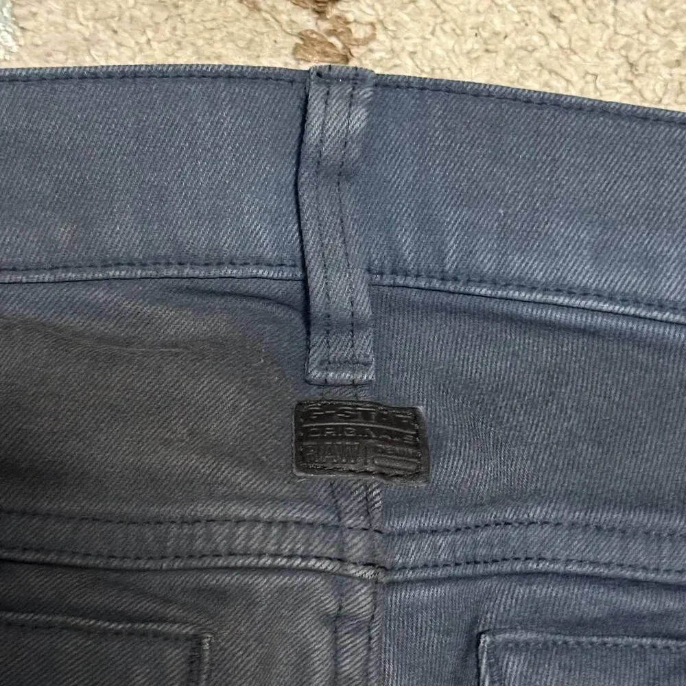 G Star Raw 5620 Flightsuit 3D Skinny Jeans Size 33x32 Streetwear
